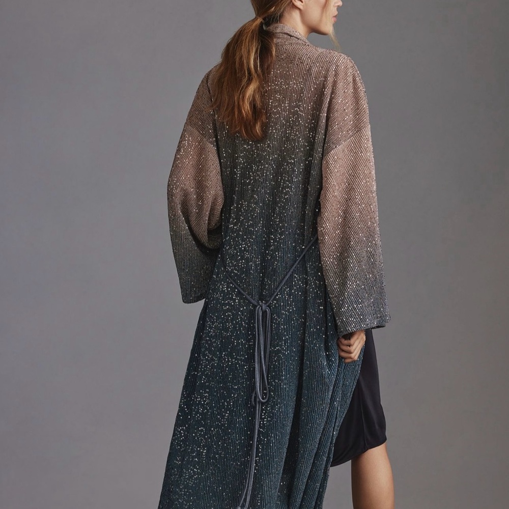 Anthropologie Ombre Shine Duster - Picture 3 of 7